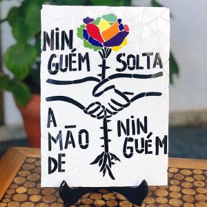 cartaz sobre Saúde mental