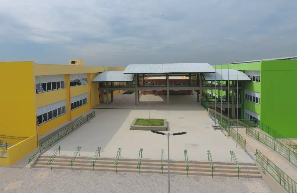 imagem da nova sede do ifsp em campinas, na região do campo grande